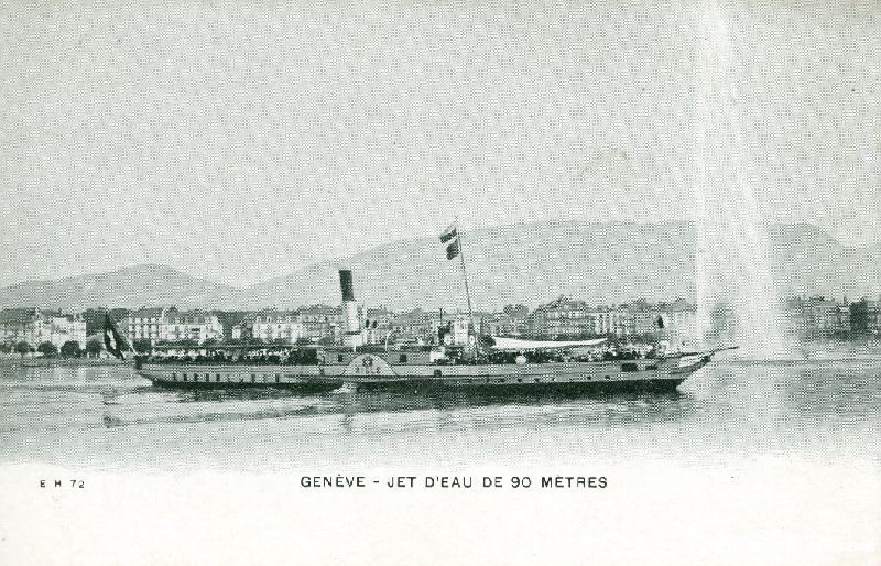 Cartoline postali: Genève - DS Aigle + ca. 1905 – Usato da Emmenbrücke venduto da teestube
