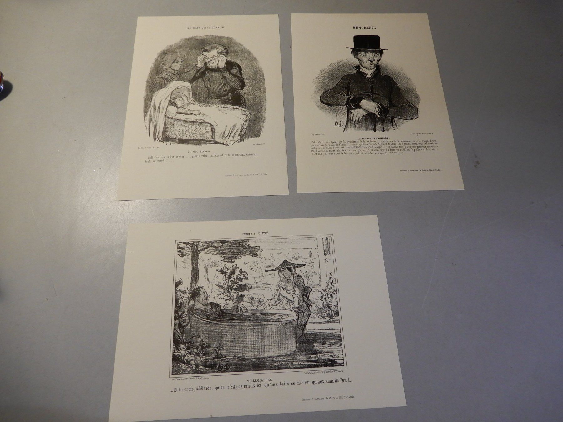 Documents: Honore Daumier Lithographien Mappe Editions Hoffmann Basel – D'occasion à Erstfeld par Mario_boe0 5