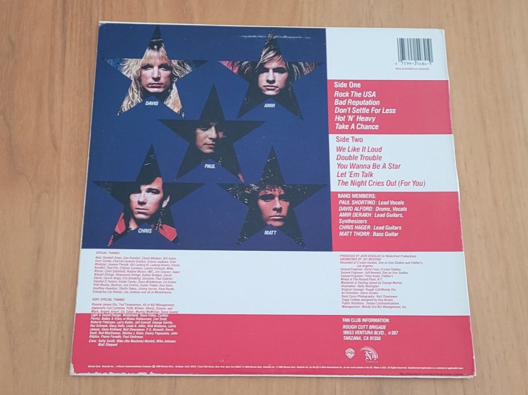 Schallplatten: LP  Rough Cutt – Gebraucht aus Martigny von MZ-67 1