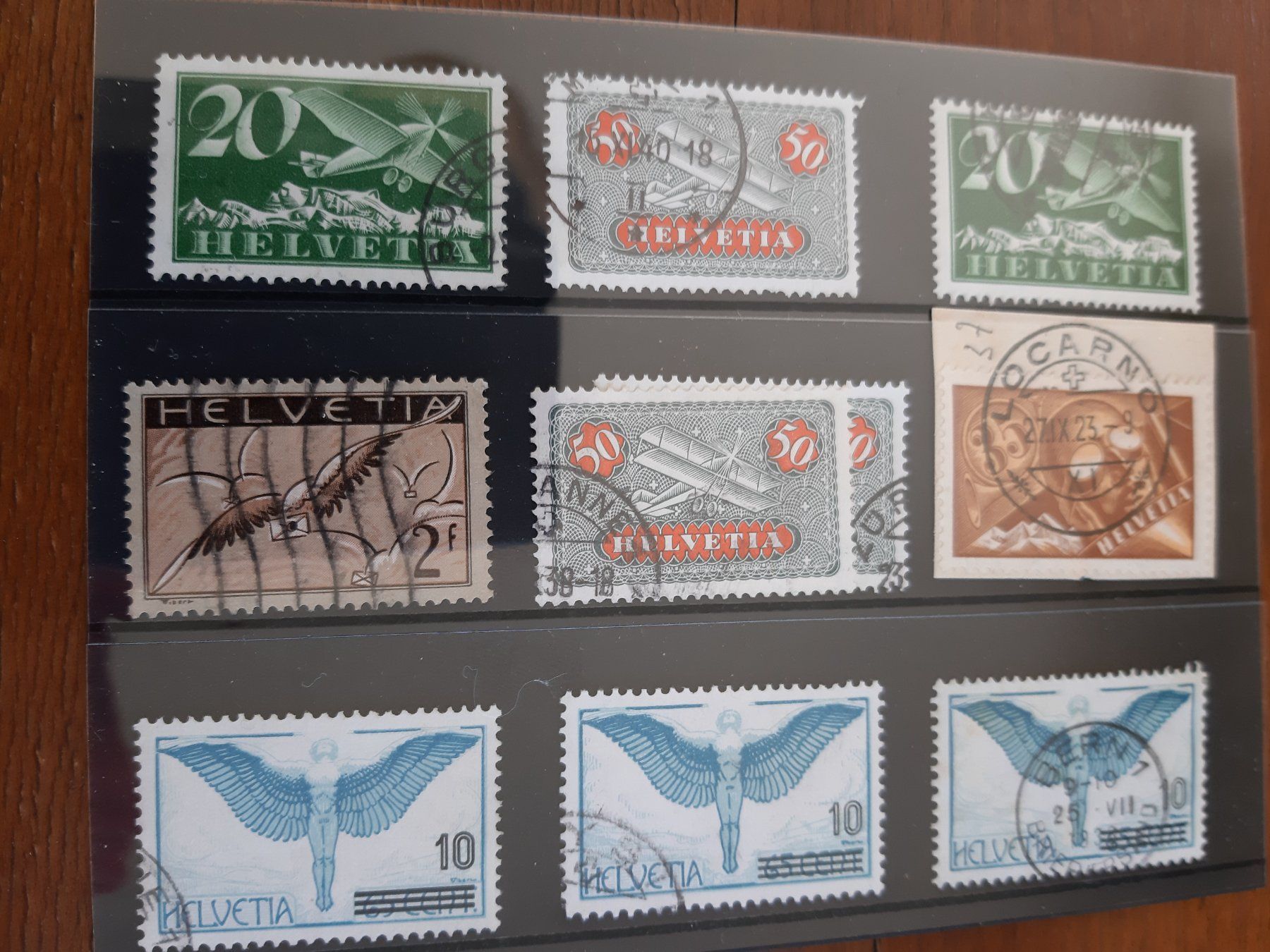 Alle Briefmarken: Timbres-poste – Gebraucht aus Aigle von Calcicole 1