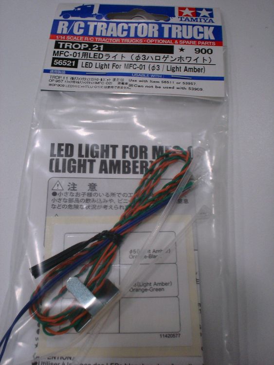 Tamiya LED Light for MFC-01 (3/Light) (Neu und originalverpackt) in ...