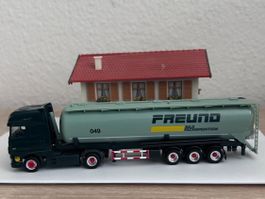 Herpa DAF Silosattelzug FREUND SILO FACHSPEDITION