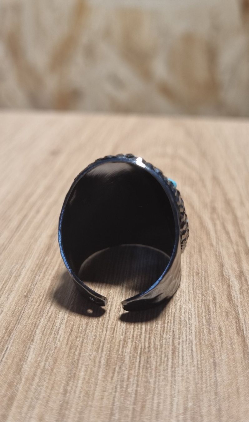 Anelli: Adjustable Bohemian "New Beginning" Turquoise Ring – Nuovo (secondo la descrizione) da Lugano venduto da Desrock 3