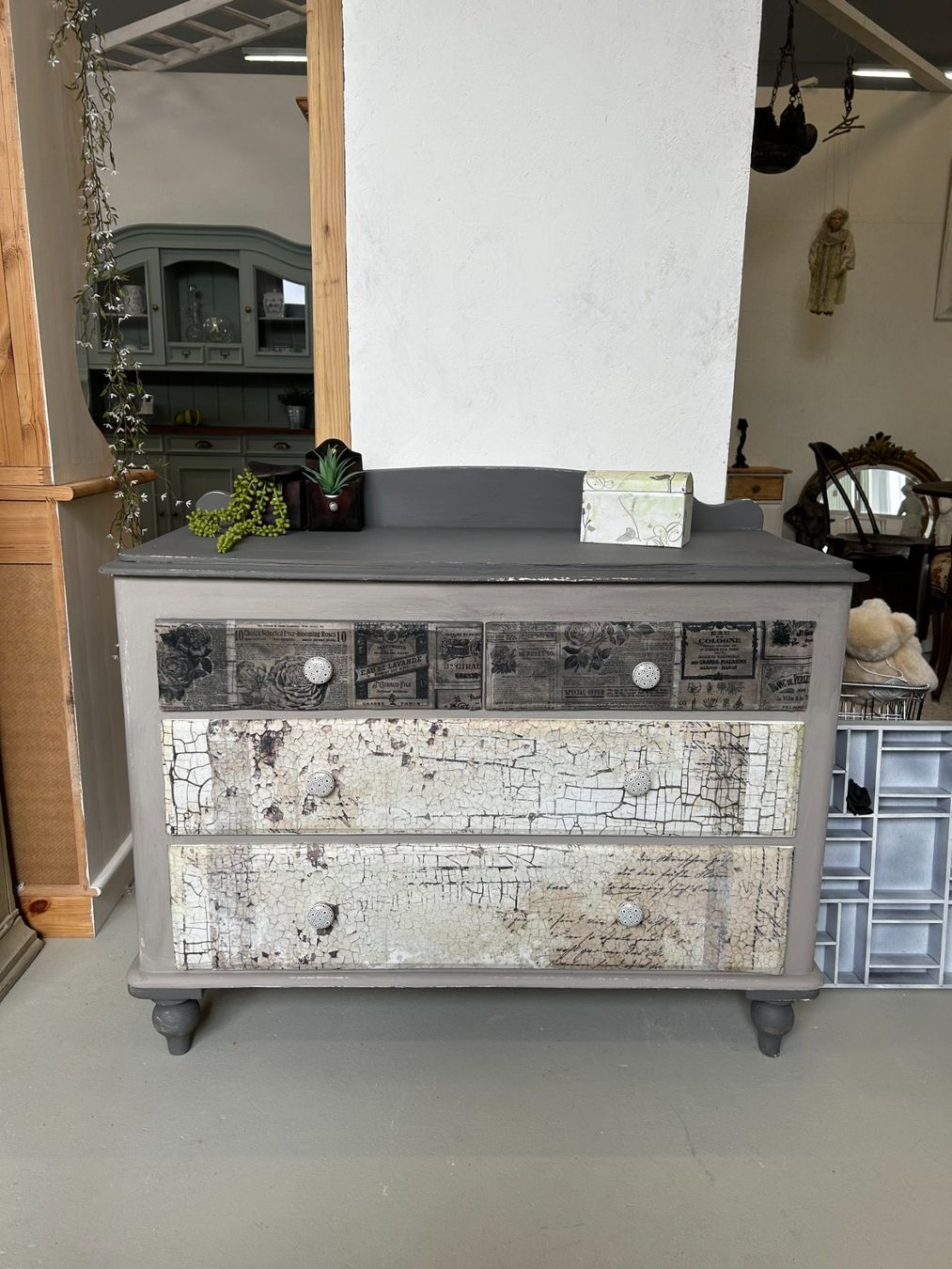 Kommoden: Kommode Holz Schubladen vintage restauriert börnie's – Gebraucht aus Dottikon von beni1204