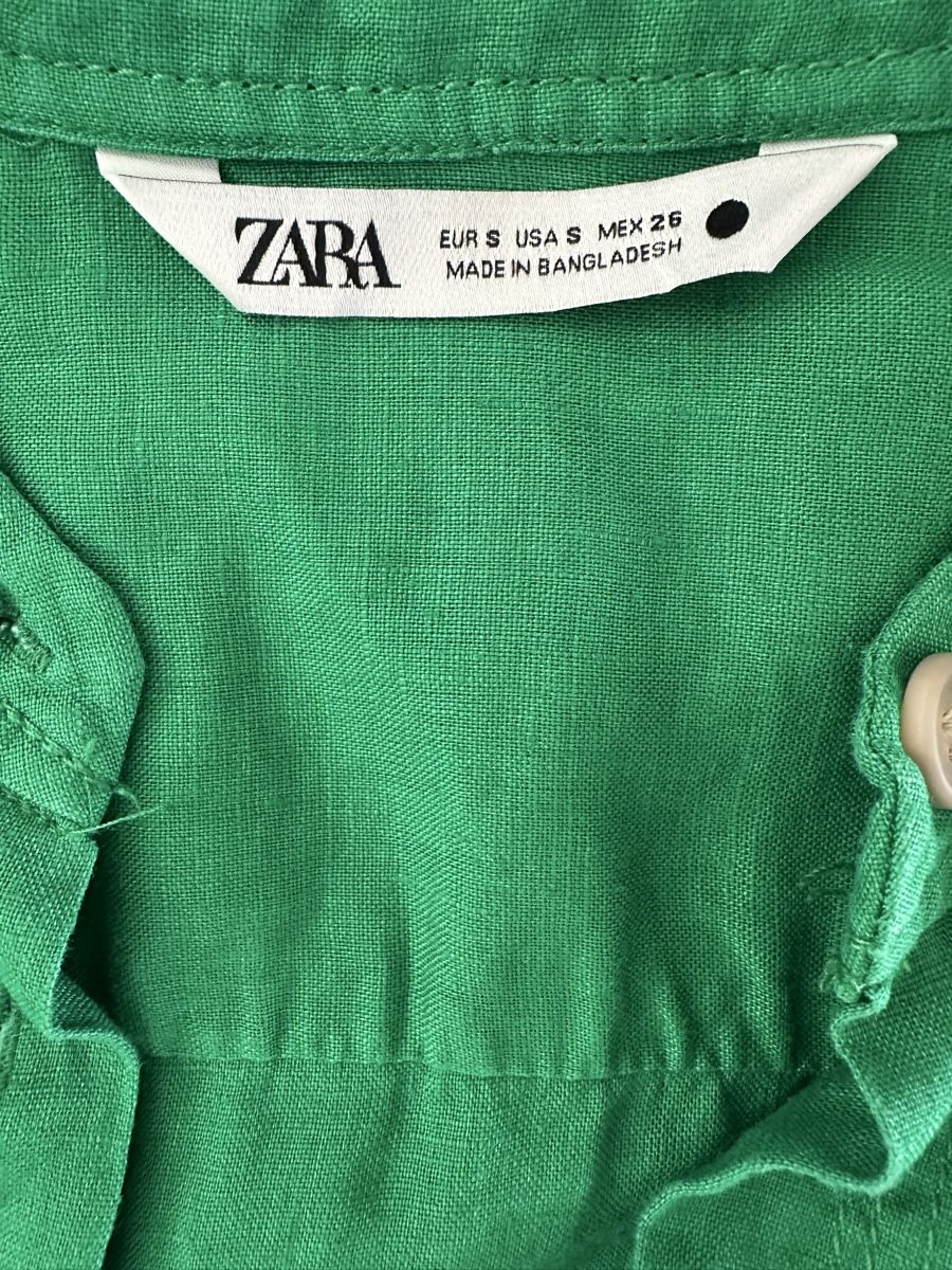 Zara Vestiti: Zara Leinen-Blusenkleid Gr. S – Usato da Glattpark(Opfikon) venduto da mar_j7yg 1