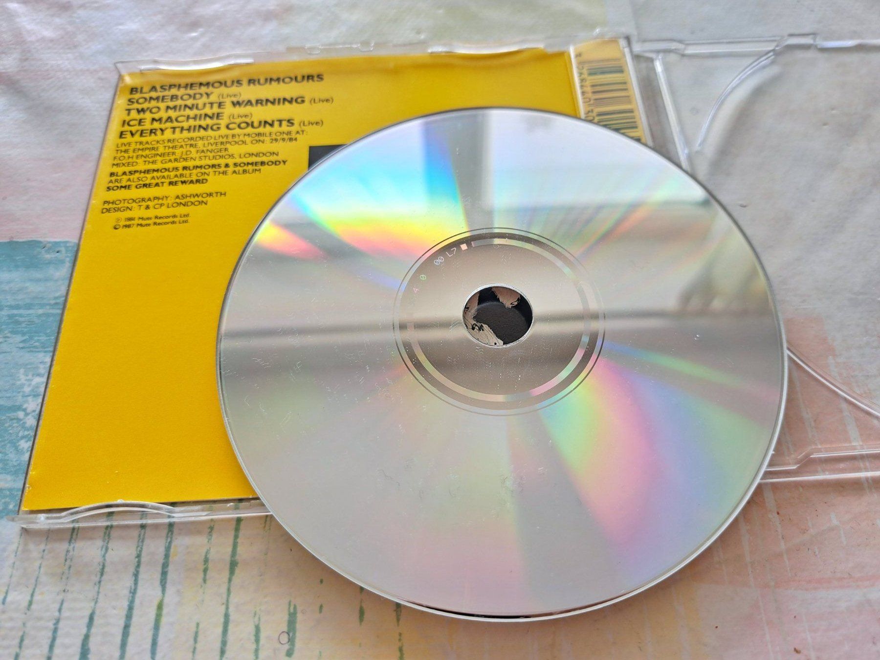 CDs: Cd Depeche Mode  - Mini Compact - Blasphemous rumours - Rare – D'occasion à Pully par bro_n52j 1