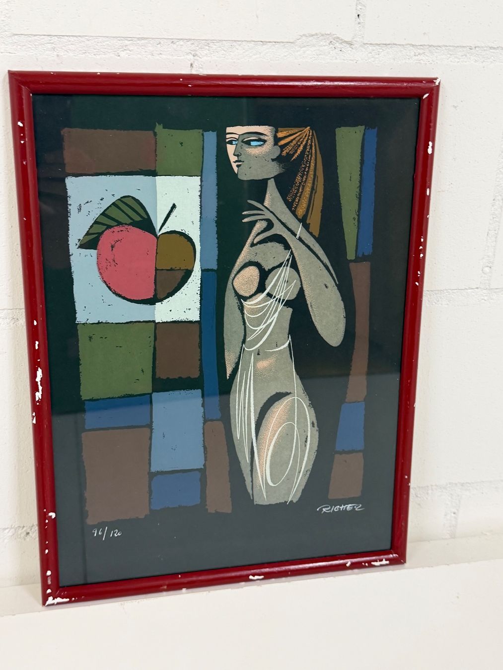 Dipinti: R. RICHER 96/120 Litho – Usato da Basel venduto da PAUL_ART 1