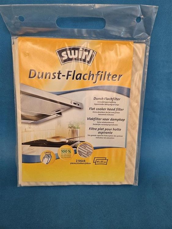 Swirl Dunst-Flachfilter 2er Set +++NEU+++ (Neu und originalverpackt) in ...