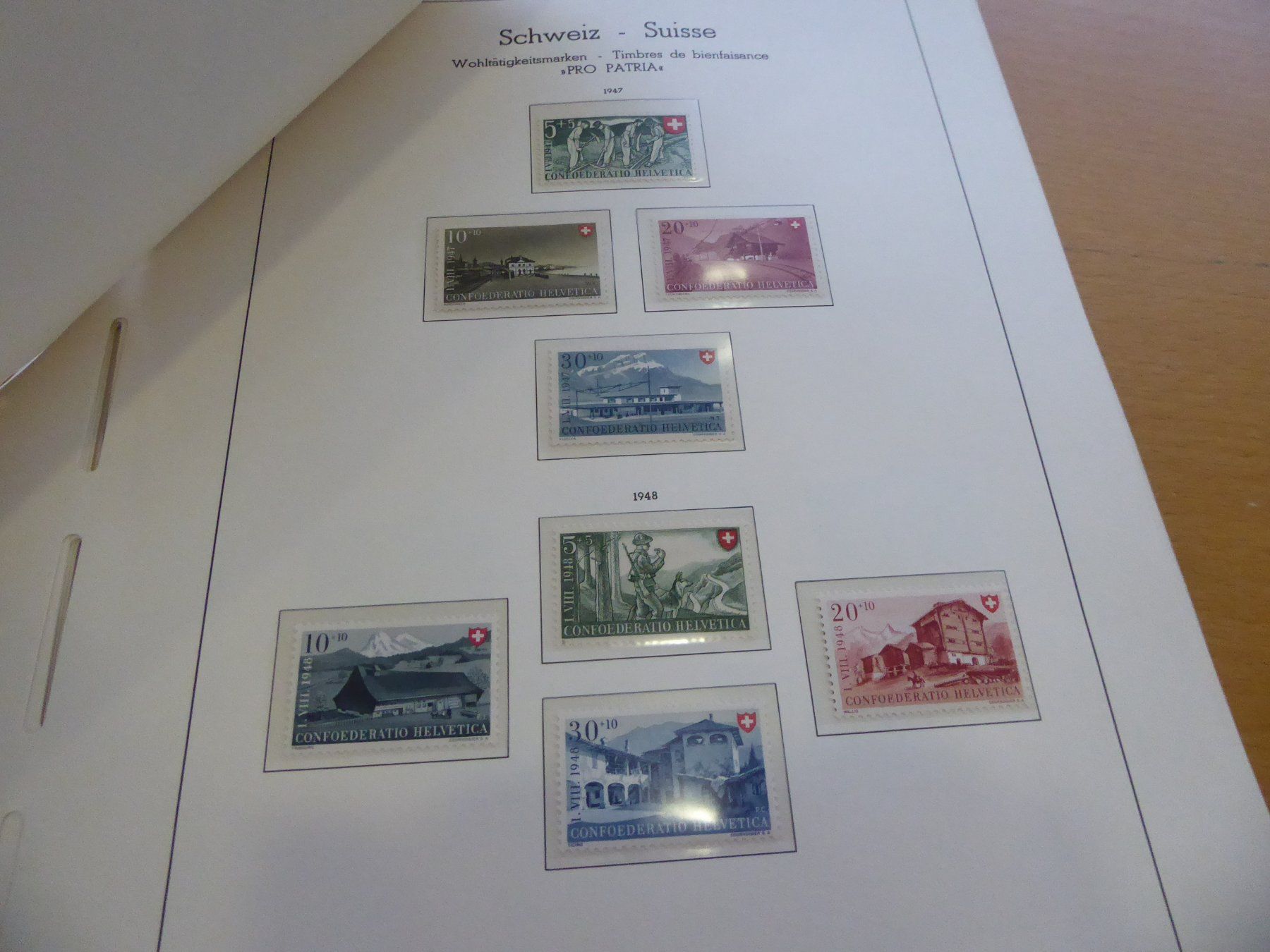 Alle Briefmarken: Auswahl Pro Patria – Gebraucht aus Rothrist von swisstools 6