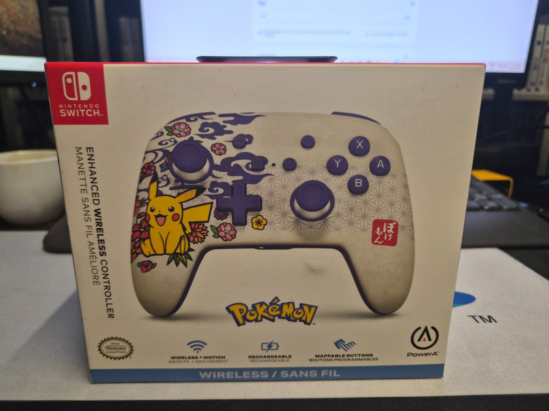 Controller: PowerA Controller Nintendo Switch Pikachu Blossom neu – Nuovo e nell'imballaggio originale da Zürich venduto da Joselito0