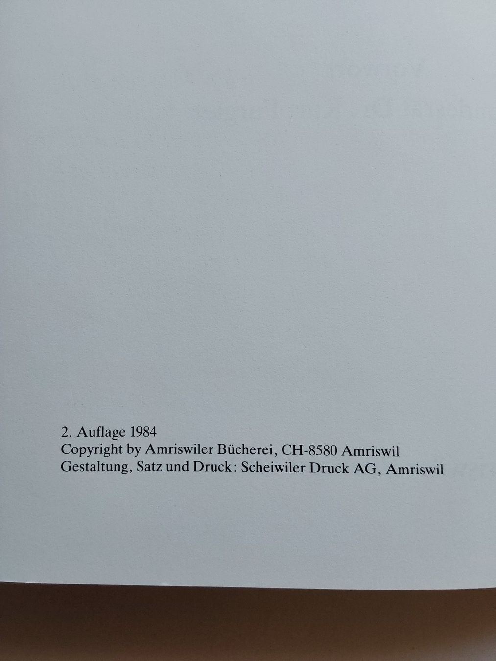Livres: Albert Manser. 1984 Signiert mit Widmung.  – D'occasion à Steinach par Chilli1957 2