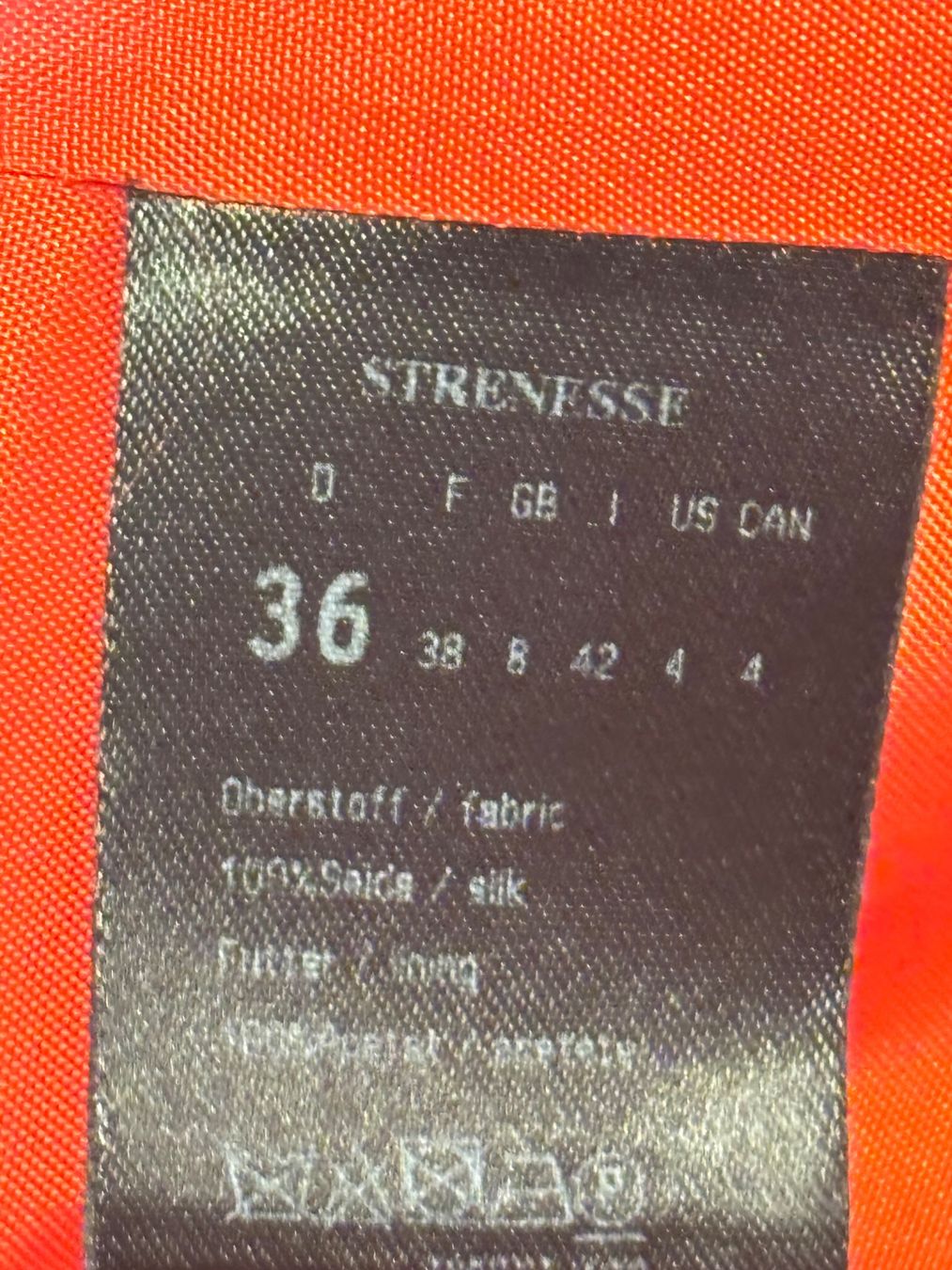 Strenesse Vestiti: Strenesse Cocktailkleid 100% Seide – Usato da St. Margrethen SG venduto da dijanaO 7