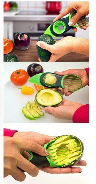 Elettrodomestici da cucina: 3-in1 Avocado Werkzeug – Nuovo e nell'imballaggio originale da Walenstadt venduto da SchnaeppchenRabe 1