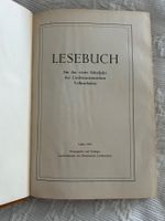 VADUZ Lesebuch antik Liechtensteinische Volksschulen 1953