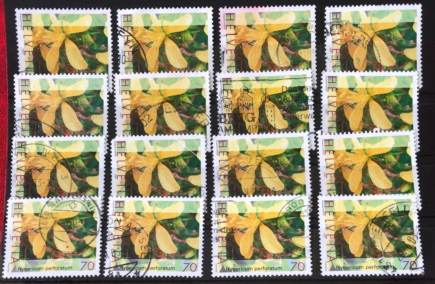 Tutti i francobolli: Nr.1073 Steckkarte mit Stempel – Usato da Aarau venduto da Billa007