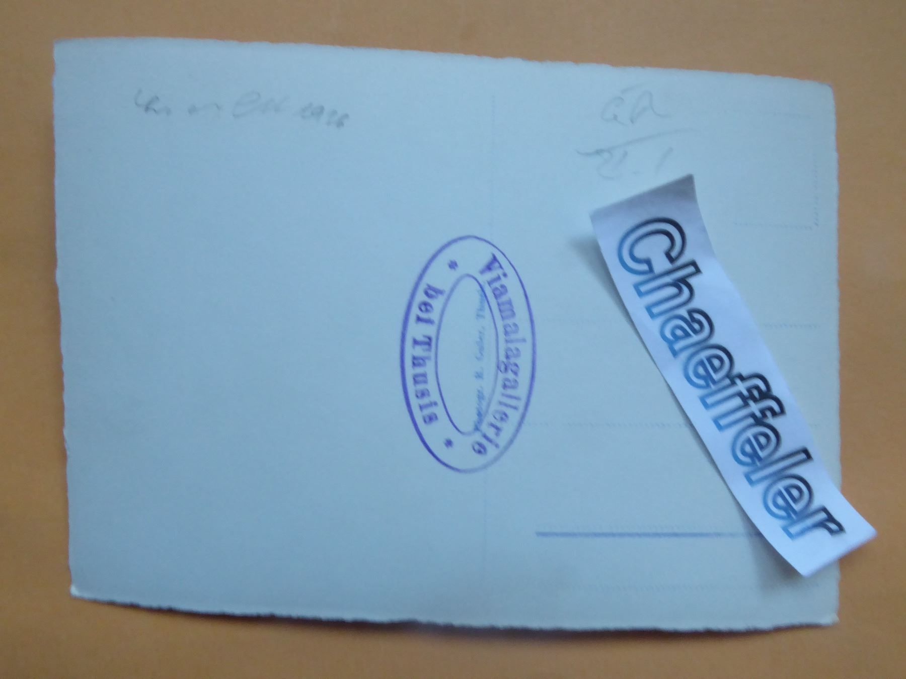 Cartoline postali: 5  Thusis gegen Norden – Usato da Zürich venduto da Chaeffeler 1