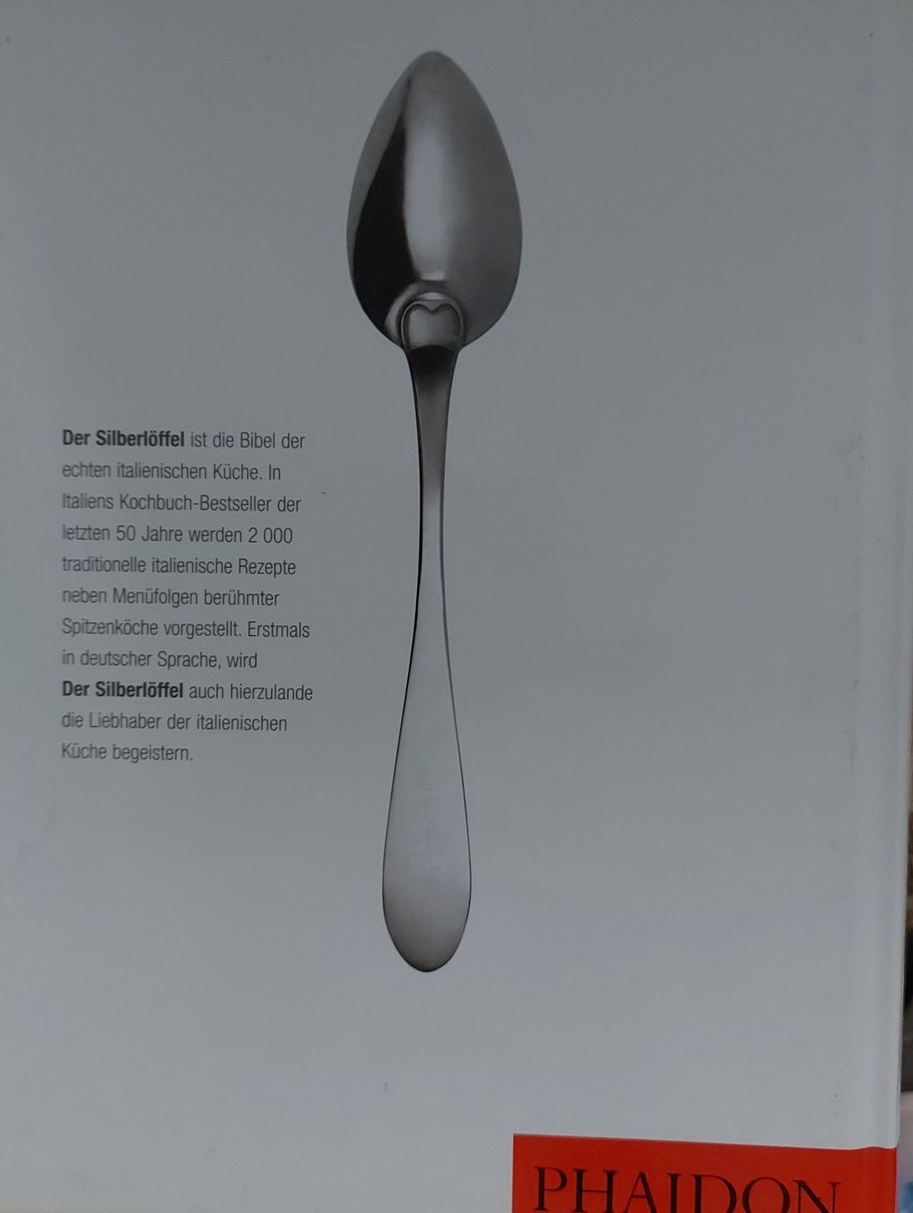 Livres: Silber Löffel, italienisches Kochbuch – D'occasion à Steinen par bruvlatur86 3