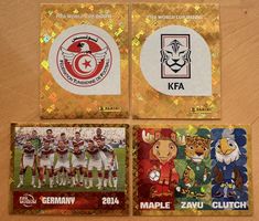 Panini WM 2026  TUN 1; KOR 1;FWC 3; FWC 18