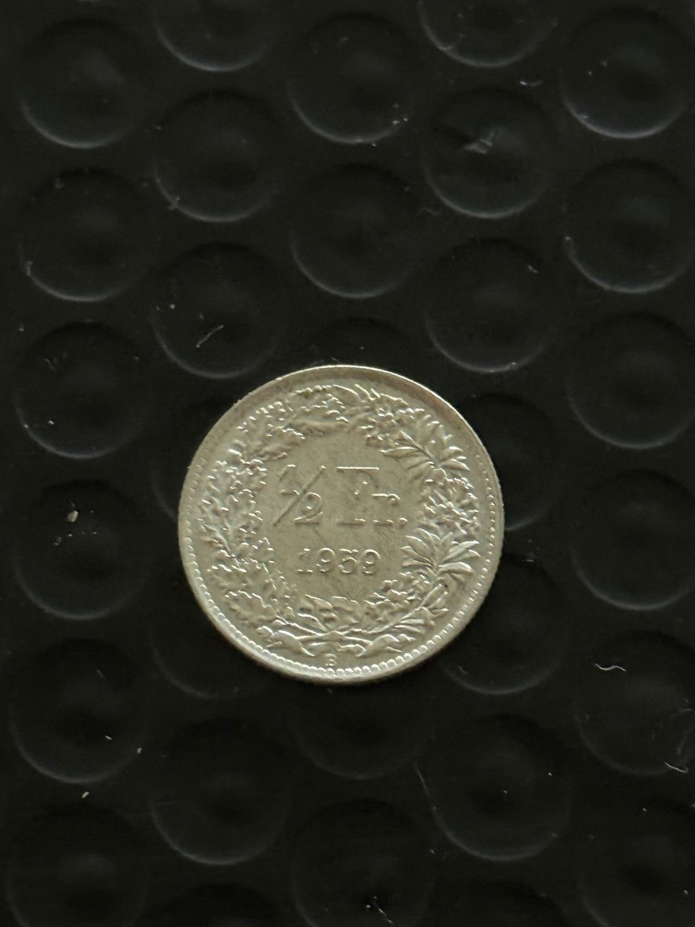 Tutti le monete: 50 Rappen 1959  Unz / Stgl – Nuovo (secondo la descrizione) da Wallisellen venduto da SWISS_SILVER1 1