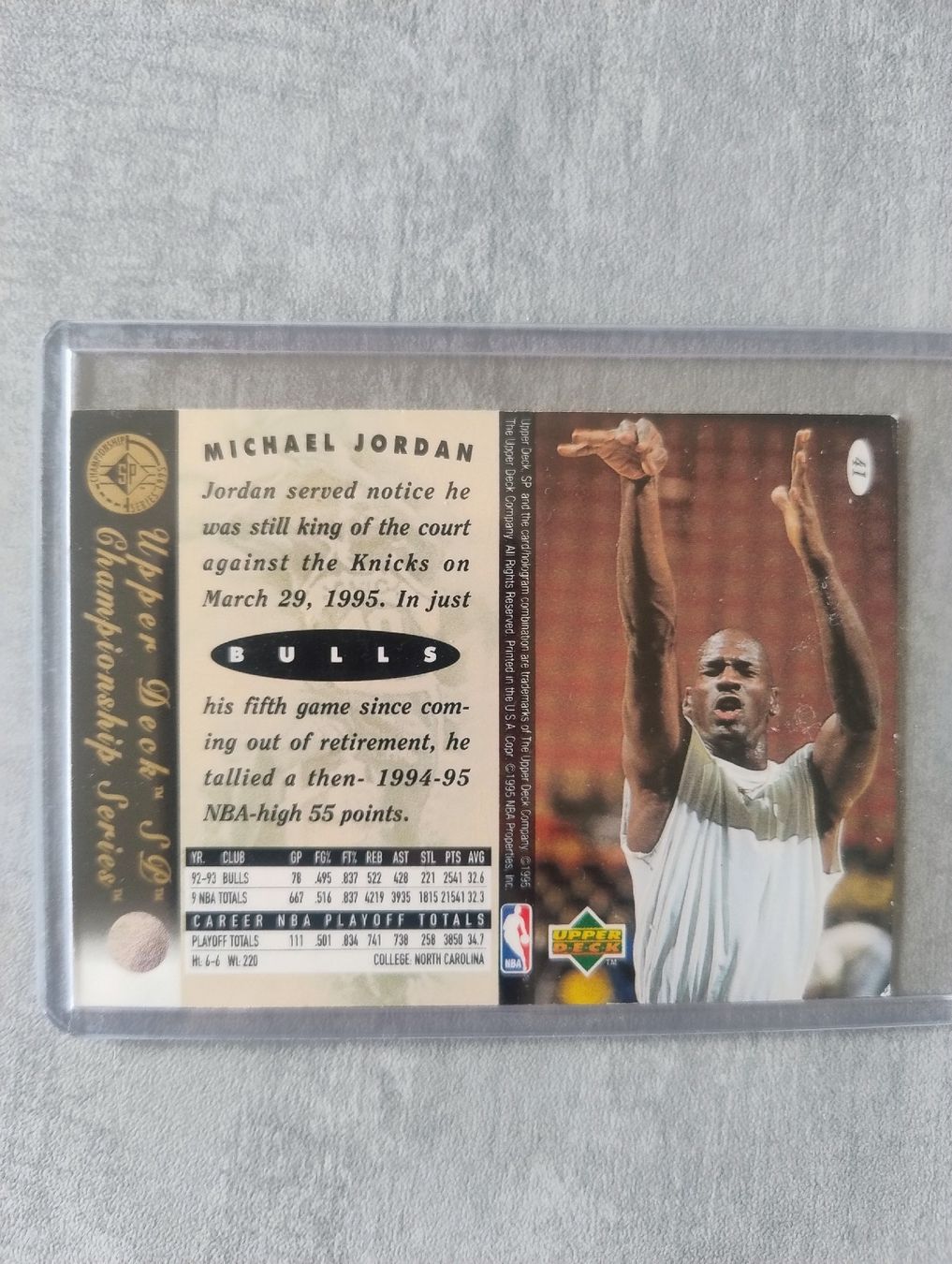 Nba Carte collezionabili: NBA 1995 Upper deck SP Michael Jordan  – Nuovo (secondo la descrizione) da Martigny venduto da jul_7s5x 1