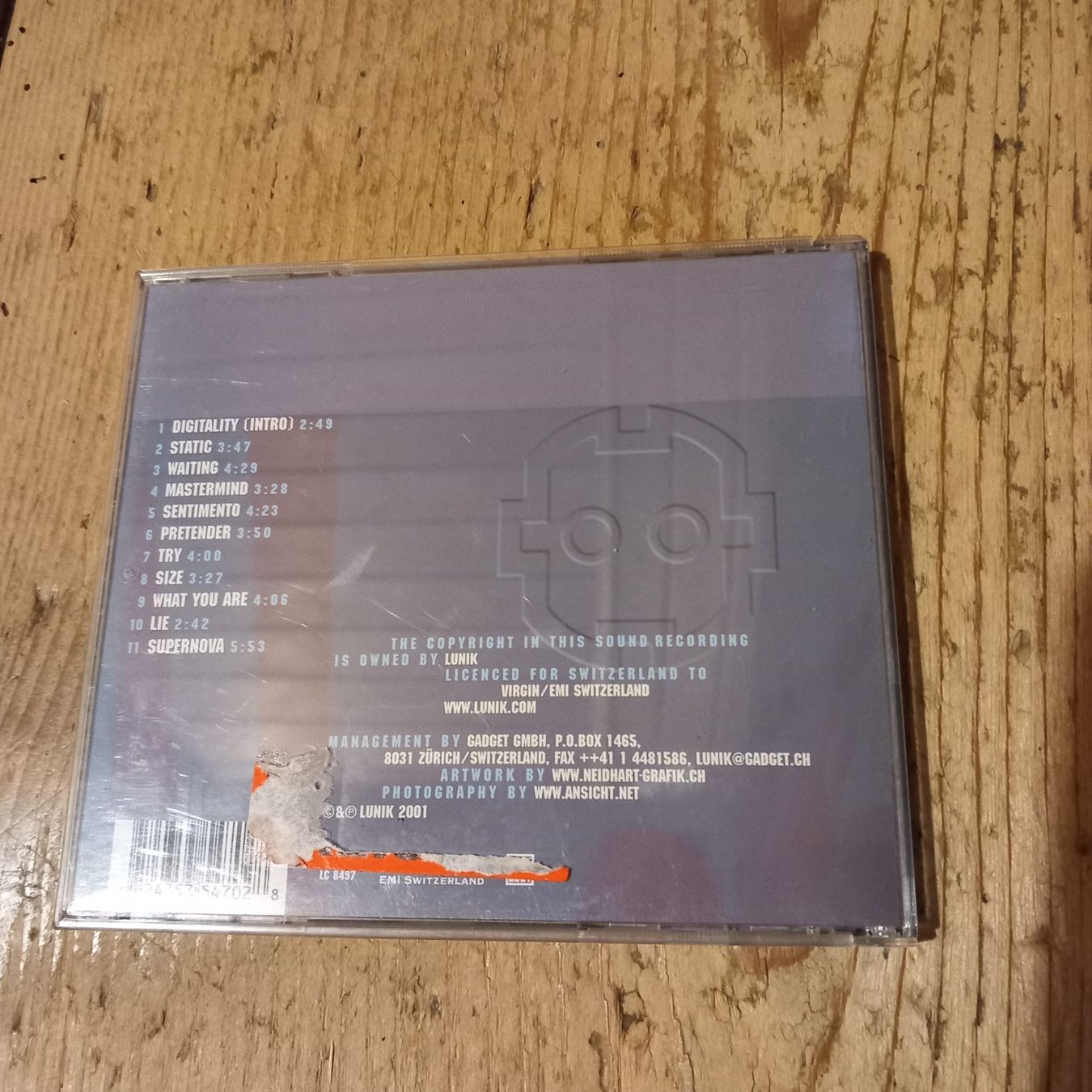 CD: Lunik - Ahead – Usato da Ganterschwil venduto da zaz_h9b6 2