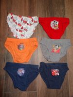 Lot de 6 slips garçon, taille 98/104, Cars et Mickey 🏎️🐭