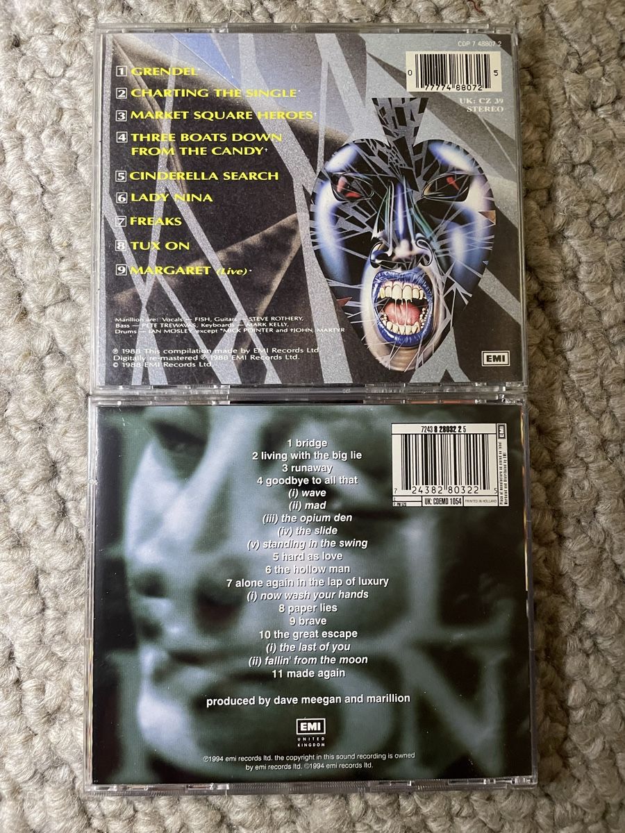 CDs: 2x Marillion – D'occasion à Reinach AG par trigger7811 2