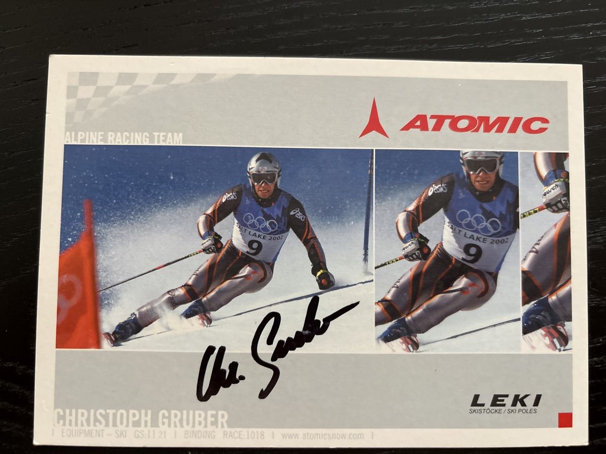 Autografi: Christoph Gruber – Usato da Uetendorf venduto da hoisle