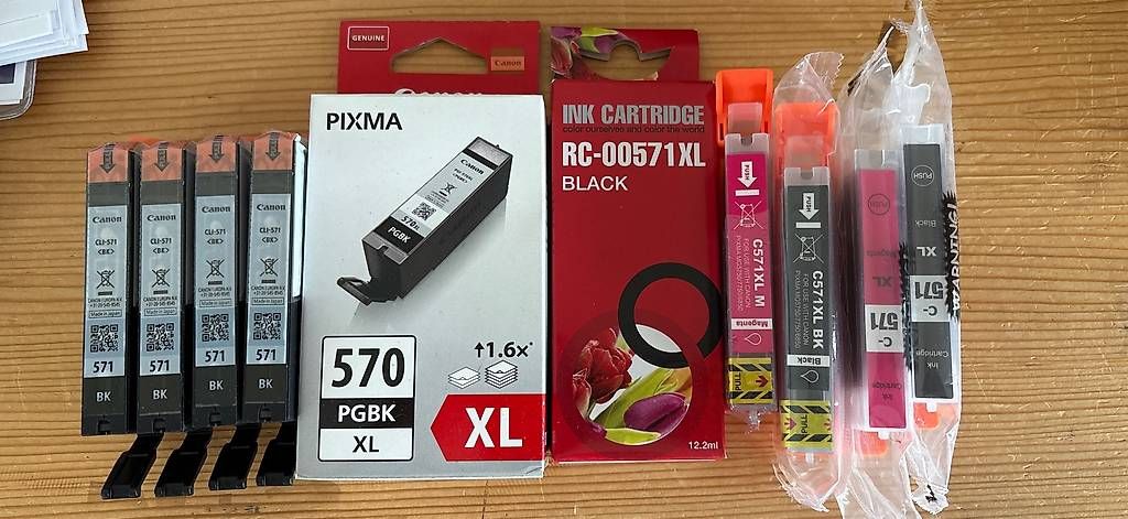 Cartucce per stampanti & toner: Pixma 570 und 571 – Usato da Belp venduto da friedlii