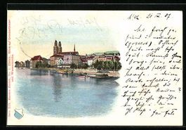 Zürich, Grossmünster und Wasserkirche