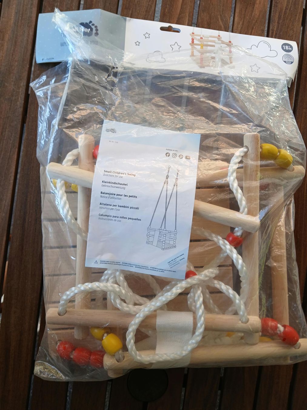 Altre altalene da giardino: Kinderschaukel Holz neu – Nuovo e nell'imballaggio originale da Wald ZH venduto da fra_w7jl 1