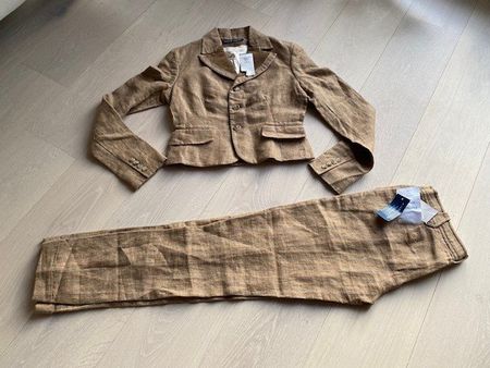 Ralph Lauren - klassischer Anzug - 100 Leinen - Gr. 4 - Neu