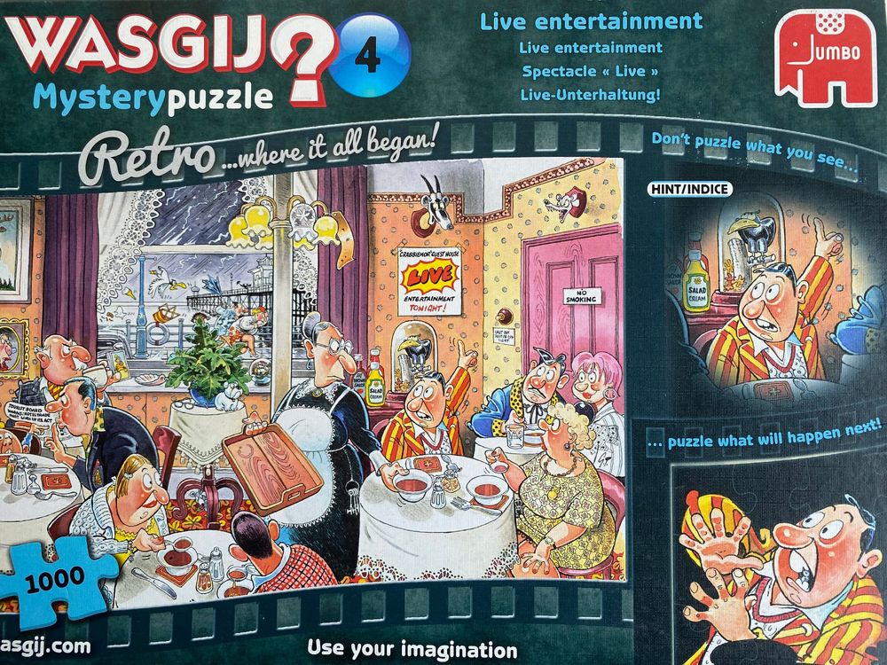 Puzzle Wasgij Mystery 04 Retro | Kaufen Auf Ricardo