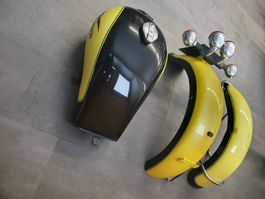 Moto Guzzi California Tank und Schutzblech