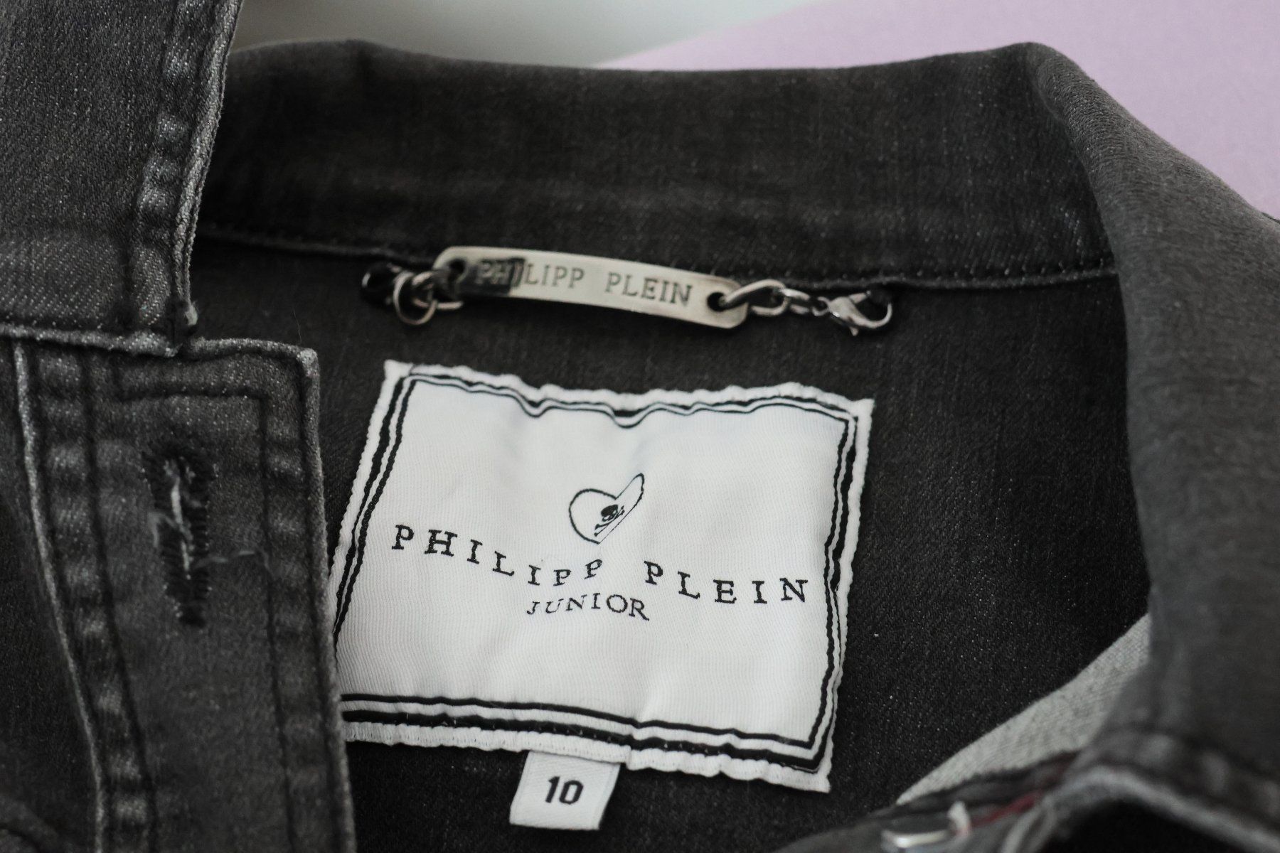 Giacche & Cappotti: MÄDCHEN PHILIPP PLEIN JEANSJACKE 10Y – Usato da Balzers venduto da MinimenschMia 2