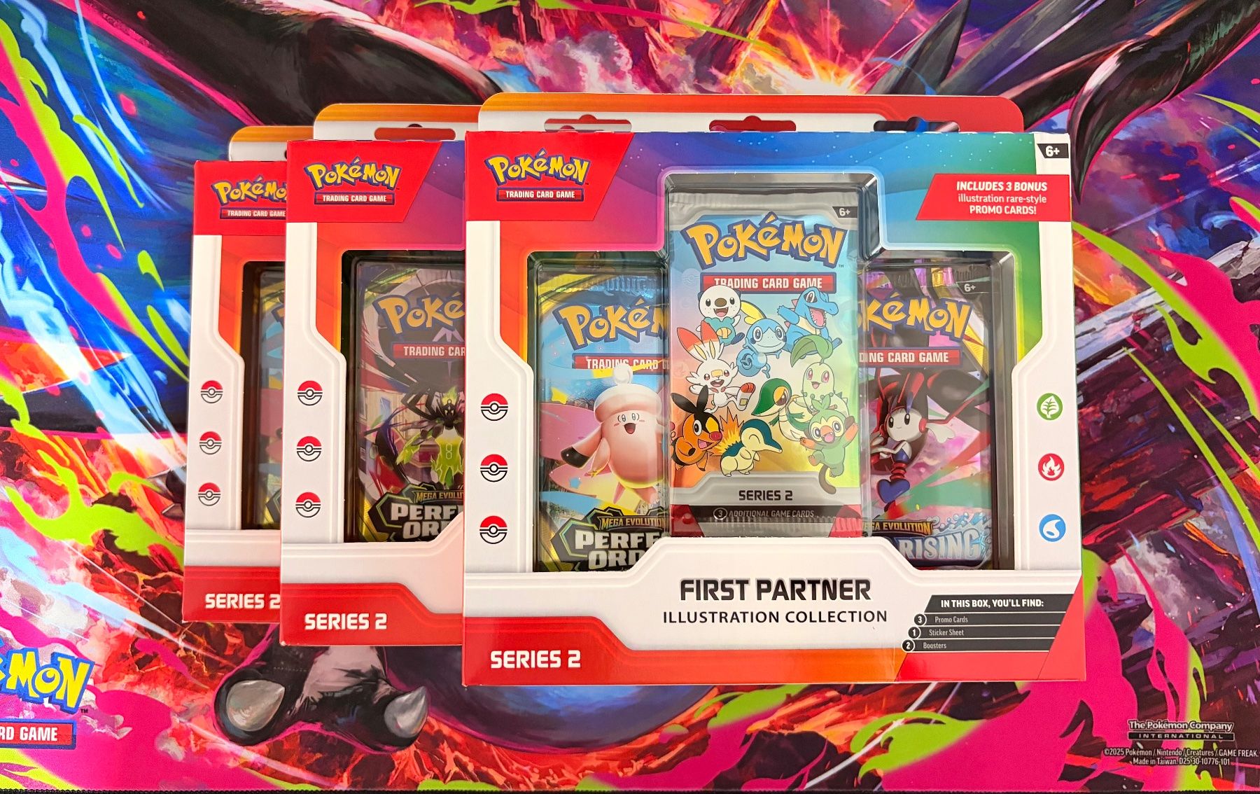 Pokémon Sammelbilder & Trading cards: 3x Pokemon First Partner Series 2 EN – Neu und originalverpackt aus Basel von SwampertGod