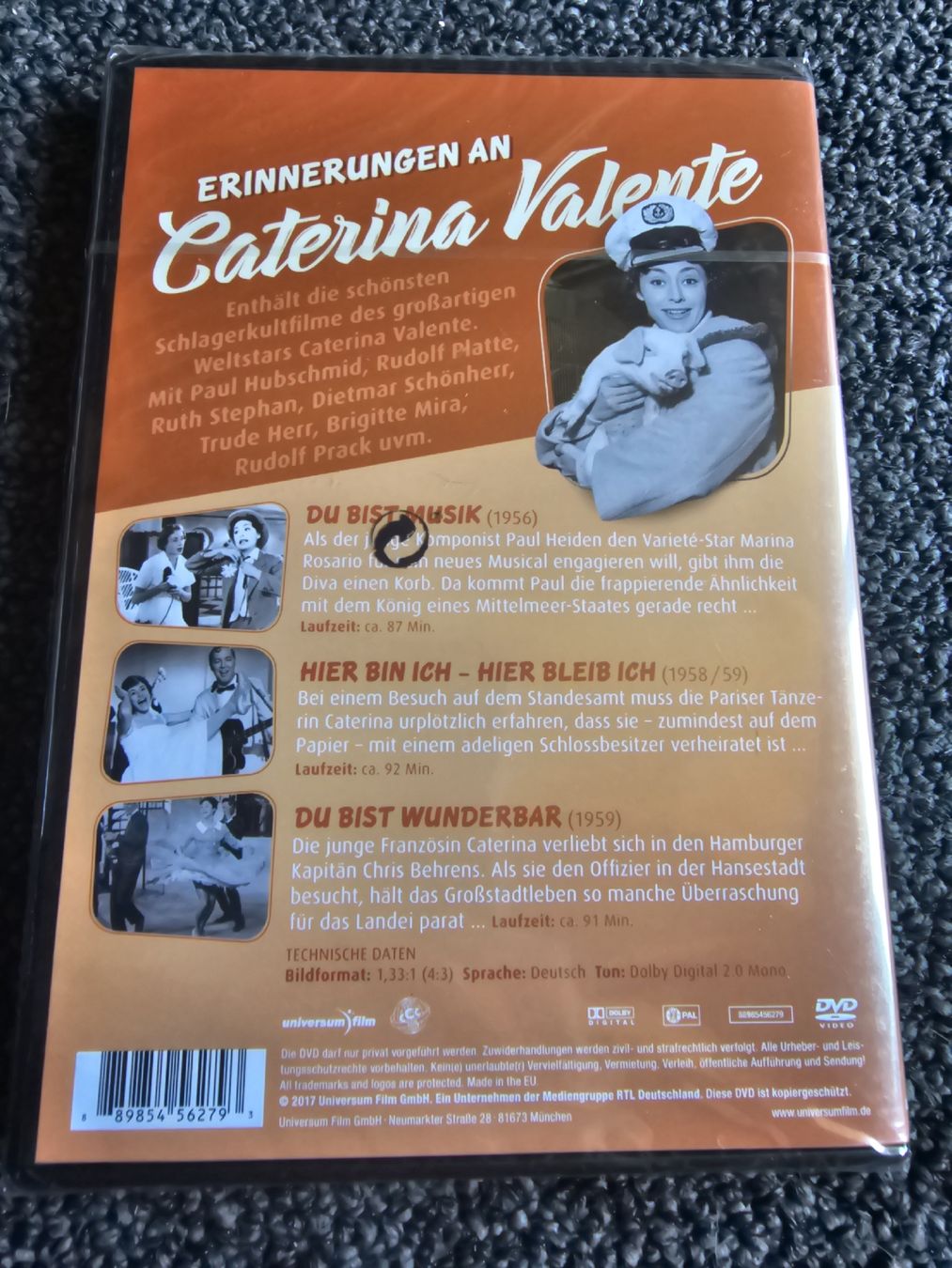 Tutti i DVDs: DVD Caterina Valente Neuverpackt – Nuovo e nell'imballaggio originale da Ruswil venduto da jan_bxl5 1