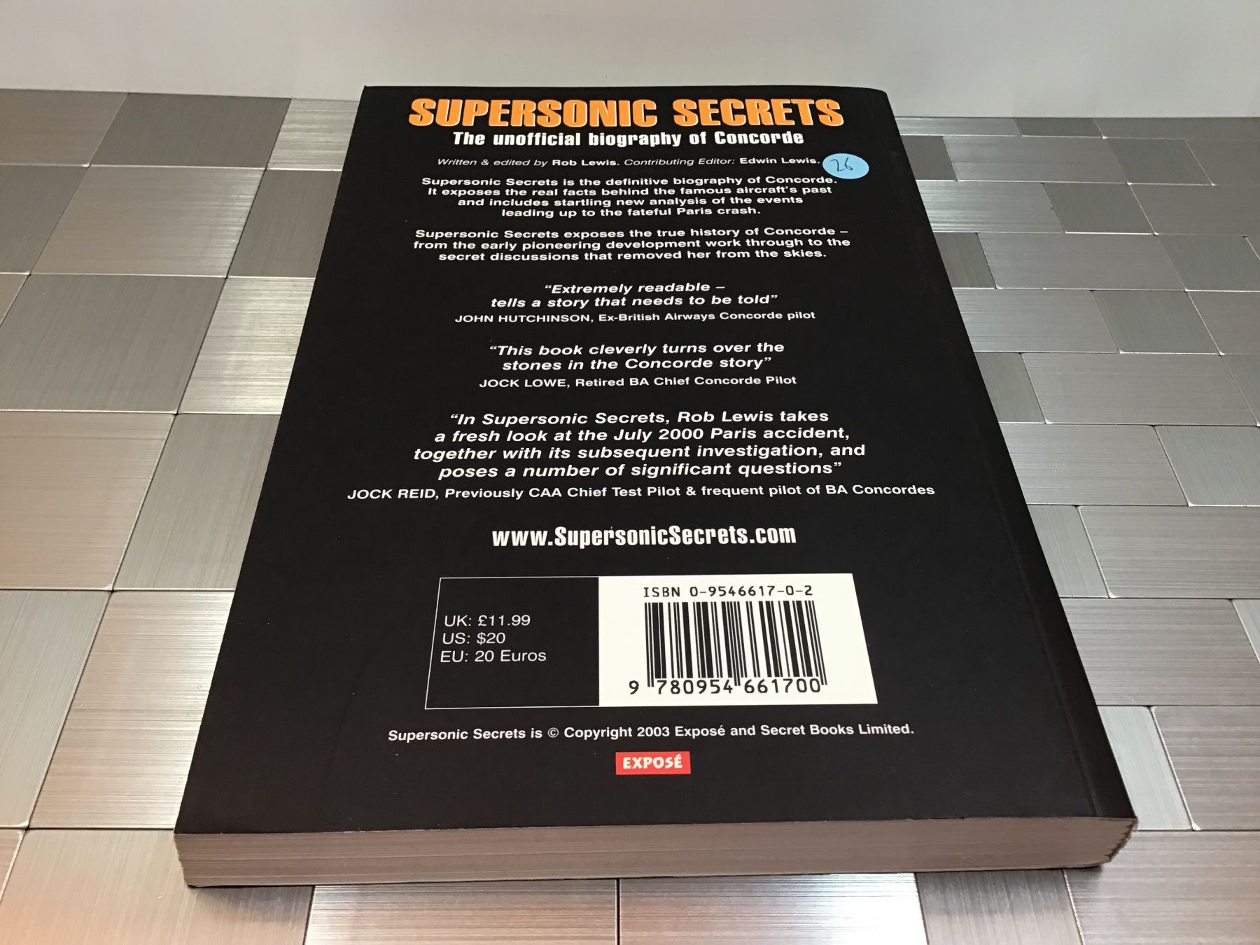 Livres: SUPERSONIC SECRETS – D'occasion à Männedorf par Spezial-Modelle 2