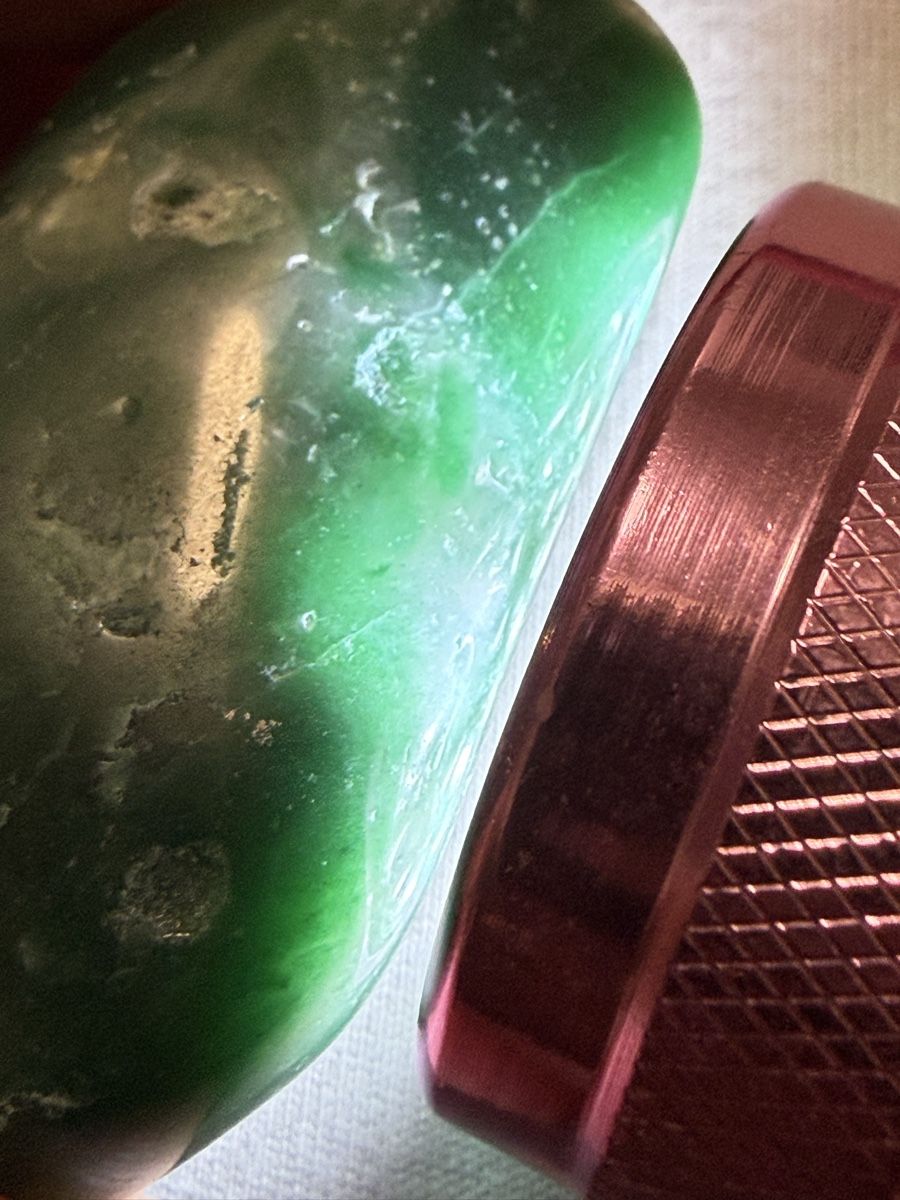 Minerali & Pietre curative: Jade Jadeit Imperial 42,5 gr – Nuovo (secondo la descrizione) da Oberhof venduto da RealStone 1