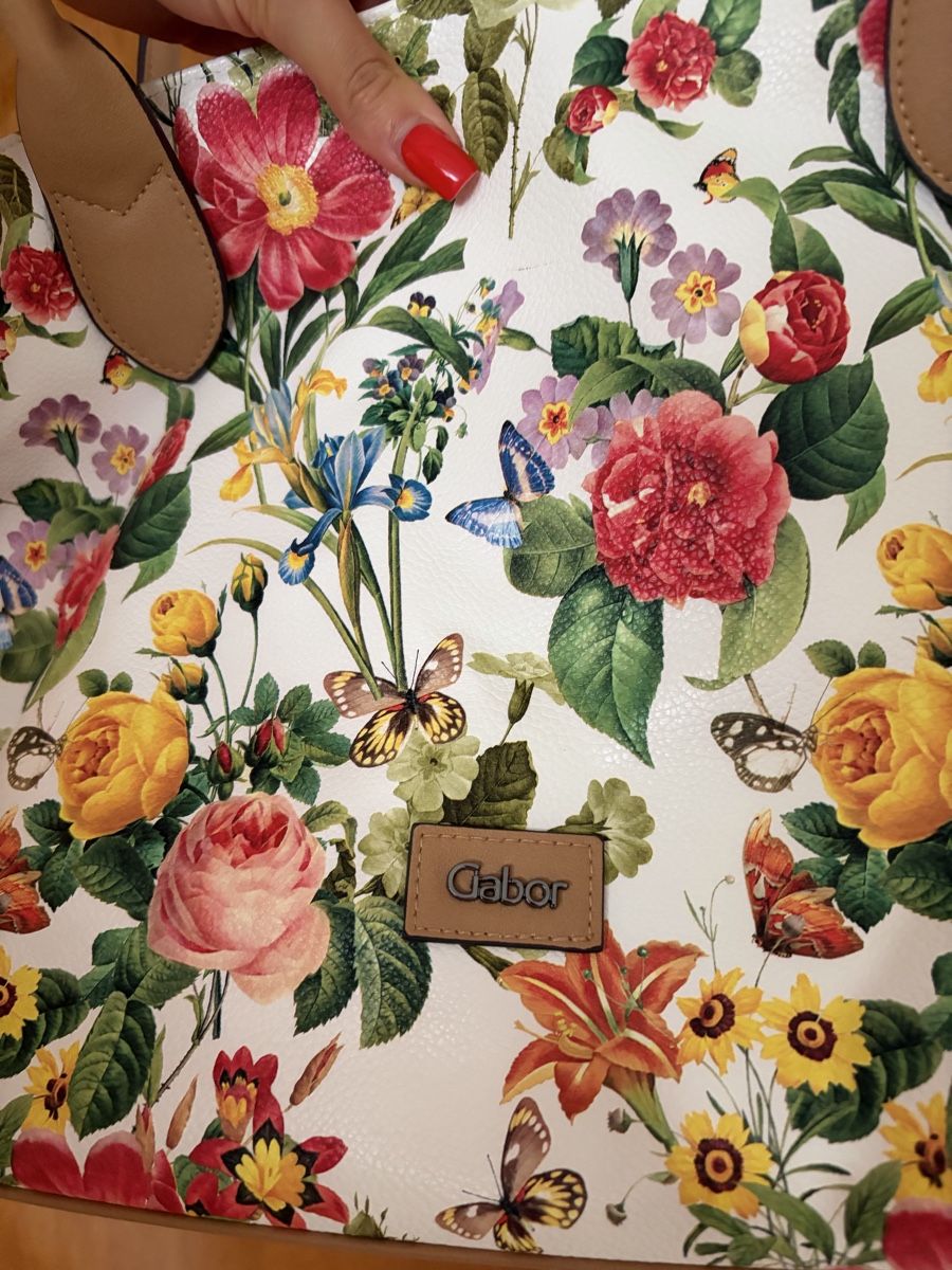 Gabor Borse da donna: Gabor Handtasche mit Blumenmuster – Nuovo (secondo la descrizione) da Tafers venduto da sel_7229 1