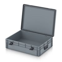 Bac Euro avec couvercle à charnières PRO 81,3x62,8x23,8 cm