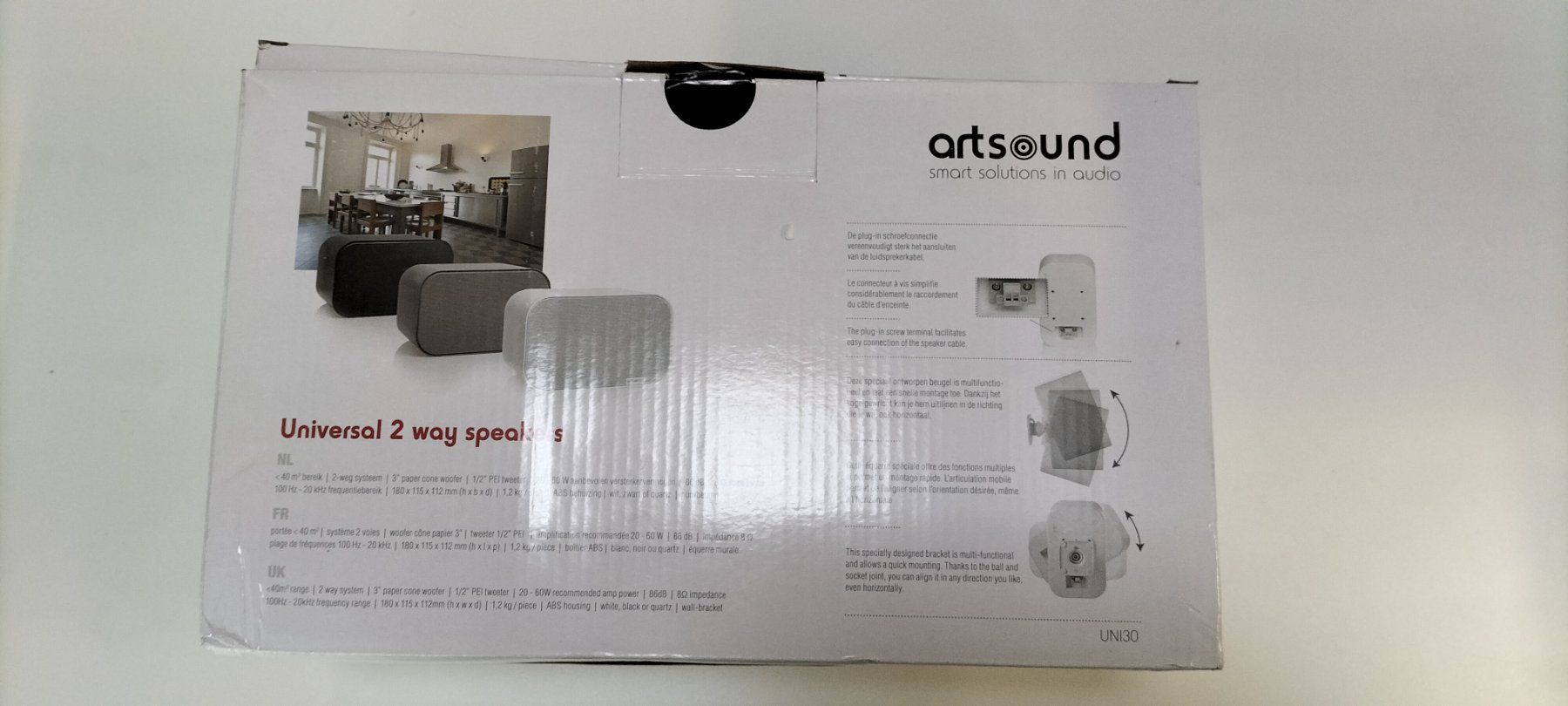 Casse acustiche: Artsound UNI30B Lautsprecherpaar – Usato da Belp venduto da zimmermedia_ag 1