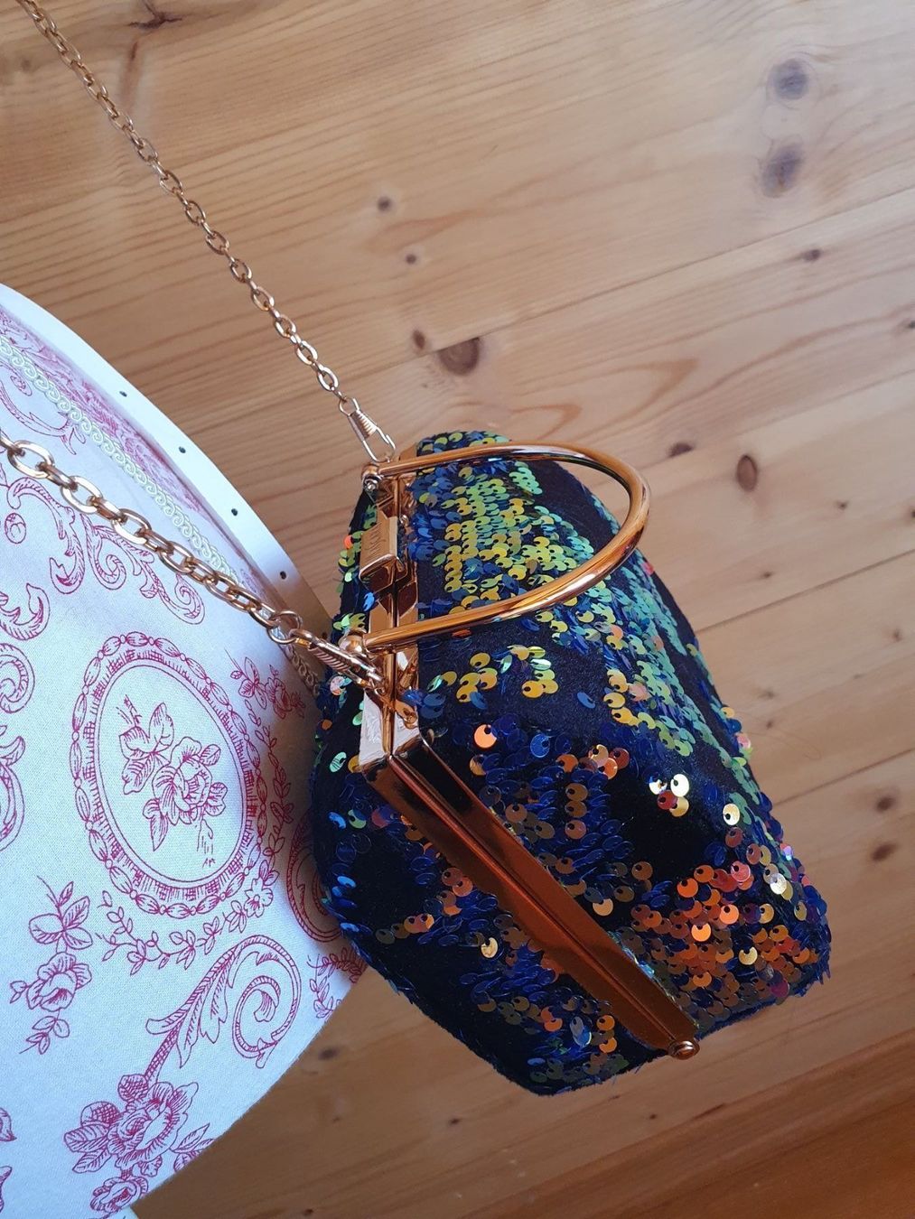 Borse da donna: Sac pochette - clutch à sequins – Nuovo (secondo la descrizione) da Corbeyrier venduto da Lalaland99 3