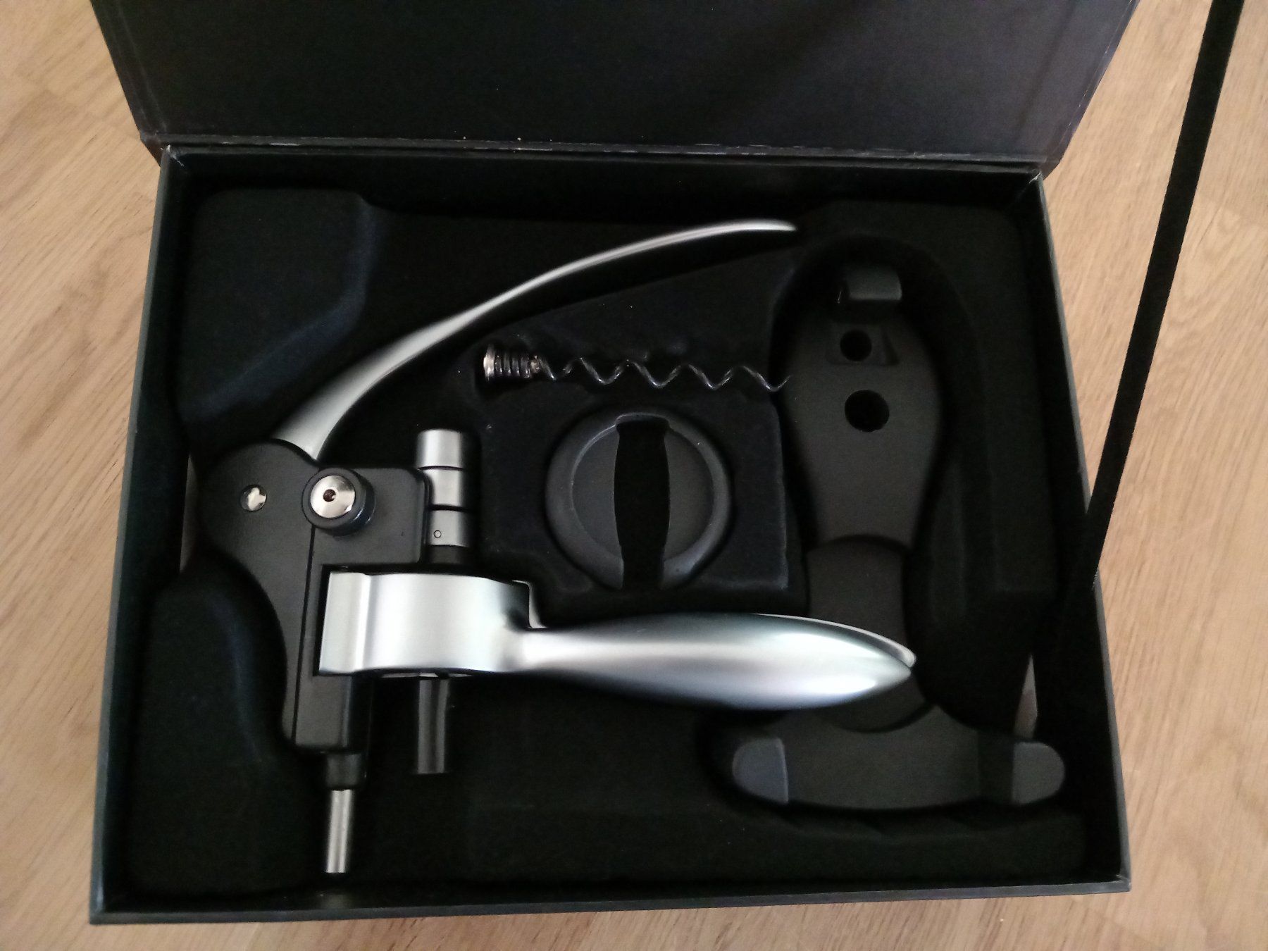 Tire-bouchons & Bouchons: Korkenzieher mit Halterung Elegant Lever System CorkscrewSet – Neuf avec emballage d'origine à Thörigen par Beni511 3
