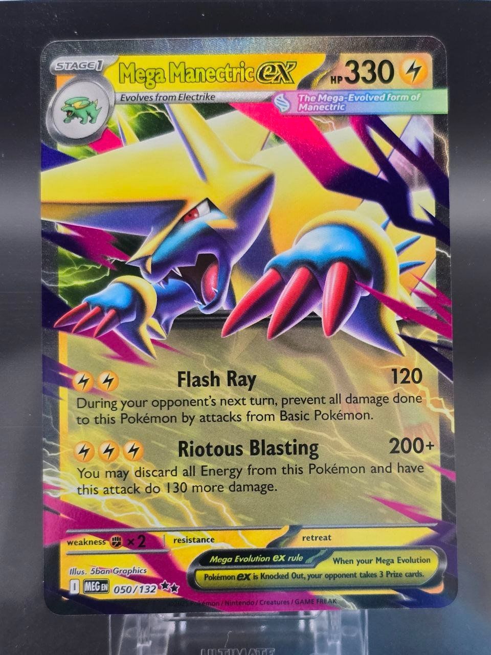 Pokémon Carte collezionabili: Mega Manectric ex #50 Mega Evolution MEG NM / 🇬🇧 – Usato da COINTRIN venduto da sanctuary-collectors