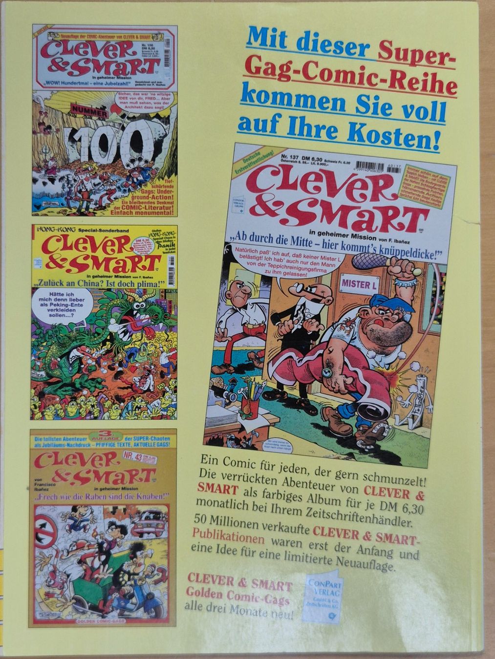 Fumetti: Clever & Smart Nr. 111 2. Auflage – Usato da Oensingen venduto da Pogomachine 1