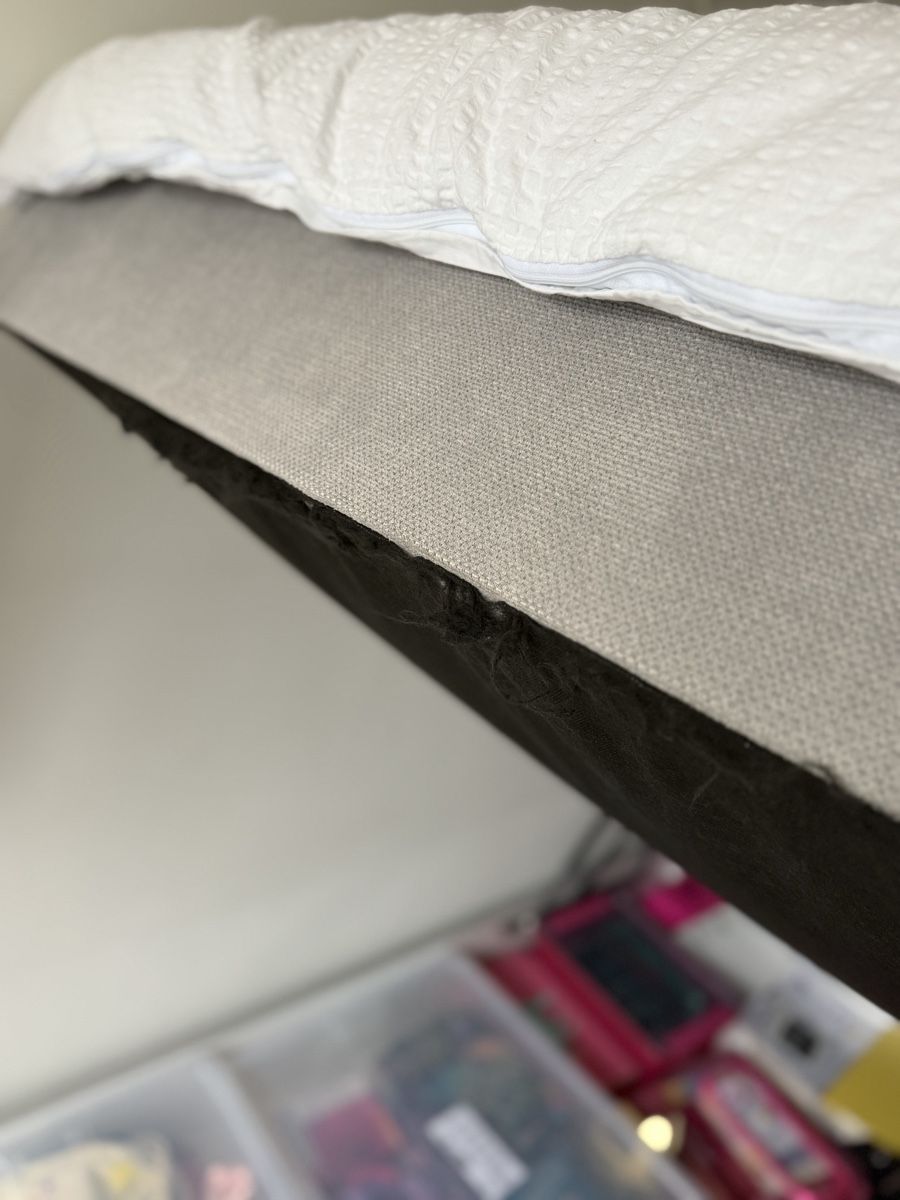Letti: Boxspringbett aufklappbar grau 140cm x 200cm – Usato da Effretikon venduto da mige82 3