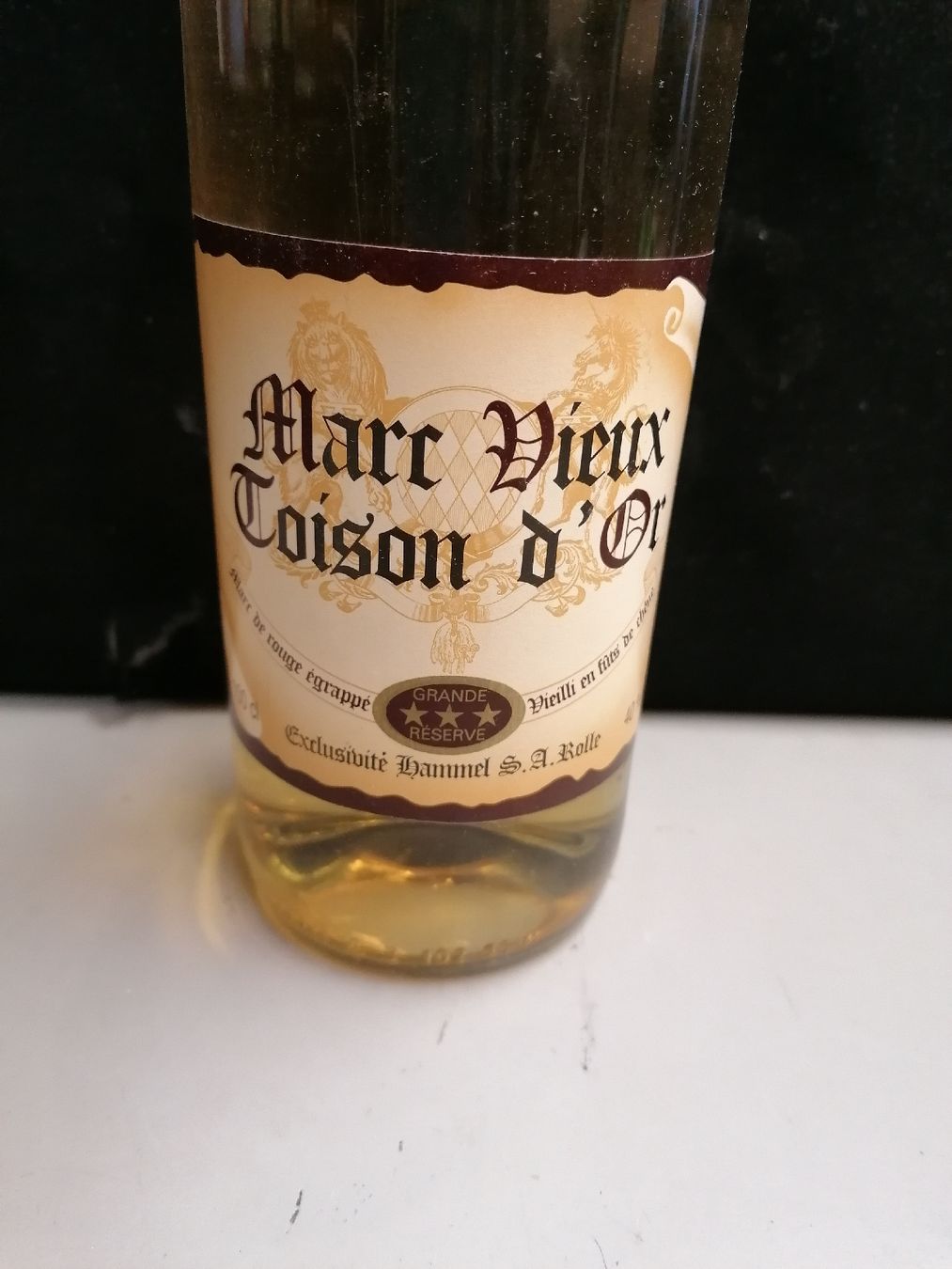 Spirituosen: MARC VIEUX COISON D'OR – Gebraucht aus Genève von Leboucheoreilles 1