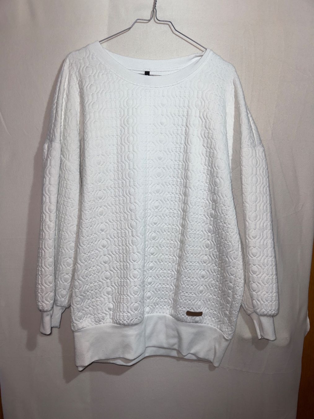 Maglioni & Felpe: Weisser Pullover von Chicoree Gr. XL – Usato da Grosswangen venduto da second_hand_dress