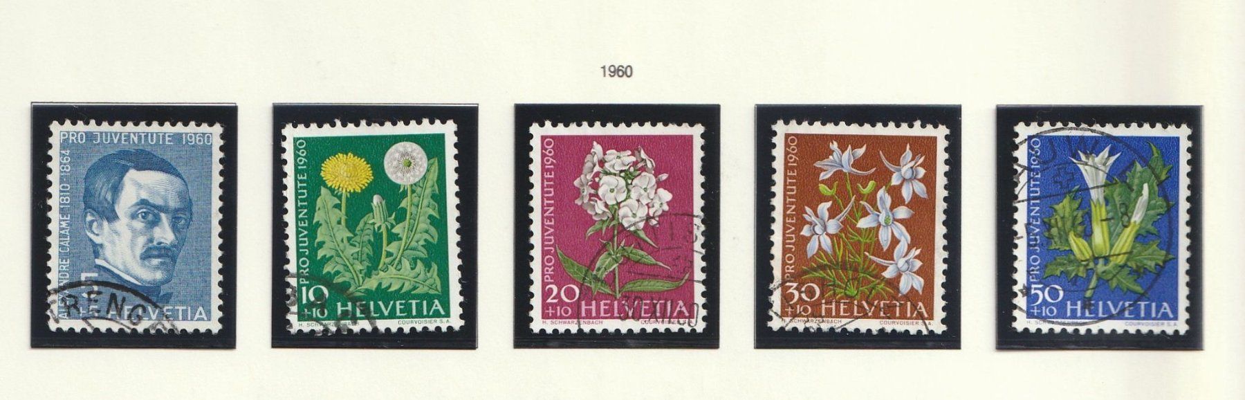 Tutti i francobolli: Pro Juventute 1960 – Usato da Buttisholz venduto da wbr_wdw8